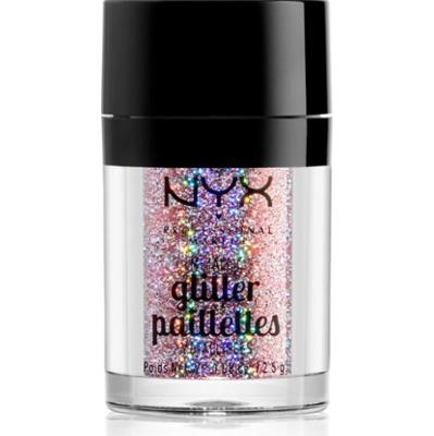 NYX Professional Makeup Glitter Goals metaliczny brokat do twarzy i ciała odcień 03 Beauty Beam 2.5 g