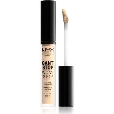 NYX Professional Makeup Can't Stop Won't Stop korektor w płynie odcień 01 Pale 3.5 ml