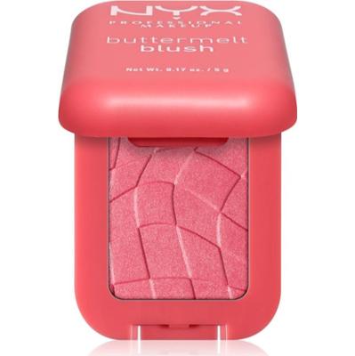 NYX Professional Makeup Buttermelt Blush pudrowy róż odcień 08 Gettin Butta 5 g