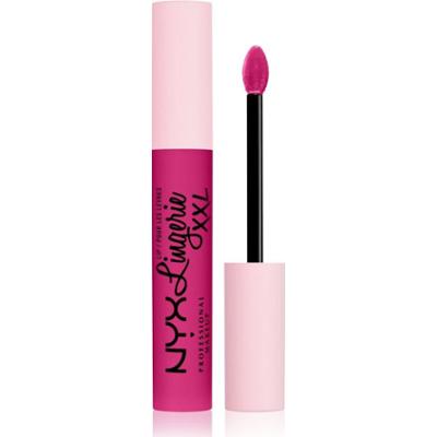 NYX Professional Makeup Lip Lingerie XXL pomadka w płynie o matowym wykończeniu odcień 19 - Pink hit 4 ml