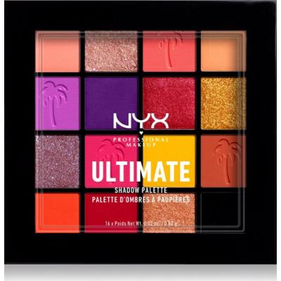 NYX Professional Makeup Ultimate Shadow Palette paleta cieni do powiek odcień 13 - Festival 16 x 0.83 g