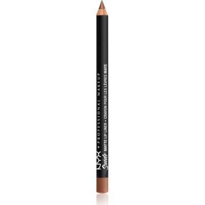 NYX Professional Makeup Suede Matte  Lip Liner matowa kredka do ust odcień 04 Soft-Spoken 1 g