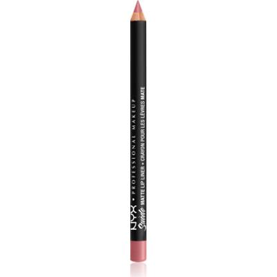 NYX Professional Makeup Suede Matte Lip Liner matowa kredka do ust odcień 09 Tea & Cookies 1 g