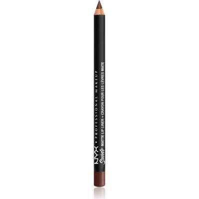 NYX Professional Makeup Suede Matte Lip Liner matowa kredka do ust odcień 23 Club Hopper 1 g