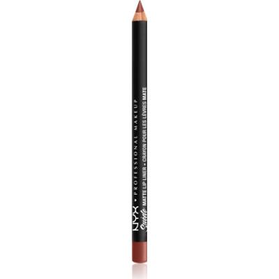 NYX Professional Makeup Suede Matte Lip Liner matowa kredka do ust odcień 34 Alabama 1 g