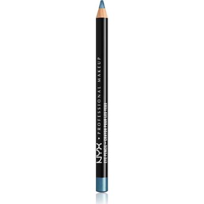 NYX Professional Makeup Eye and Eyebrow Pencil precyzyjna kredka do oczu odcień 910 Satin Blue 1.2 g