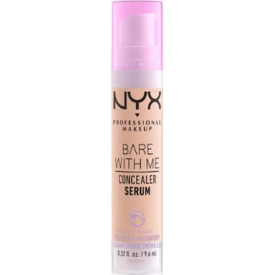 NYX Professional Makeup Bare With Me Concealer Serum korektor nawilżający 2 w 1 odcień 02 Light 9,6 ml