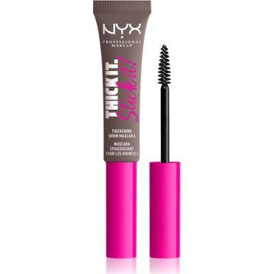 NYX Professional Makeup Thick it Stick It Brow Mascara tusz do brwi odcień 05 Ash Brown 7 ml
