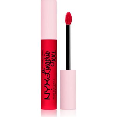NYX Professional Makeup Lip Lingerie XXL pomadka w płynie o matowym wykończeniu odcień 28 - Untamable 4 ml