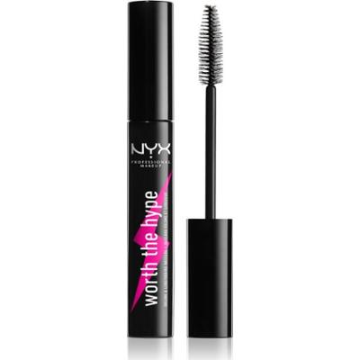 NYX Professional Makeup Worth The Hype tusz do rzęs odcień 01 Black 7 ml