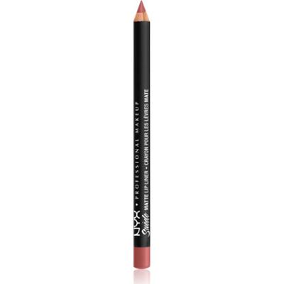 NYX Professional Makeup Suede Matte Lip Liner matowa kredka do ust odcień 53 Brunch Me 1 g