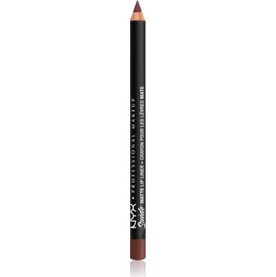 NYX Professional Makeup Suede Matte Lip Liner matowa kredka do ust odcień 55 Cold Brew 1 g