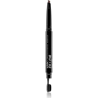 NYX Professional Makeup Fill & Fluff pomada do brwi w w pisaku odcień 04 - Chocolate 0,2 g