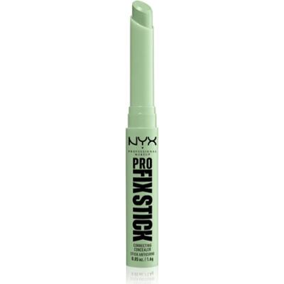 NYX Professional Makeup Pro Fix Stick korektor ujednolicający koloryt skóry odcień 0.1 Green 1,6 g