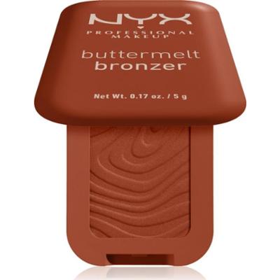 NYX Professional Makeup Buttermelt Bronzer pudrowy bronzer odcień 7.5 Butta Match 5 g