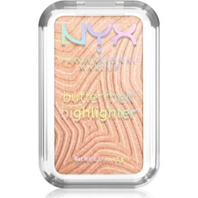 NYX Professional Makeup Buttermelt Highlighter rozświetlacz odcień glaze it butta 10 5 g