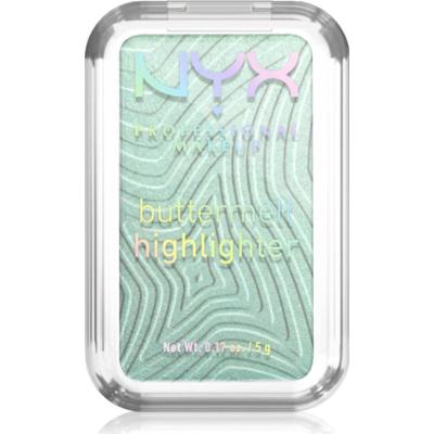 NYX Professional Makeup Buttermelt Highlighter rozświetlacz odcień butta mint 20 5 g