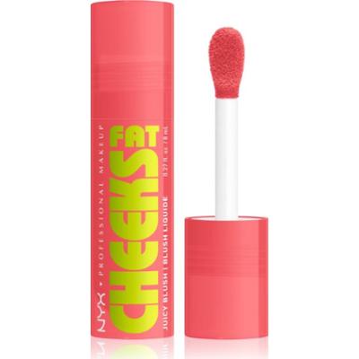 NYX Professional Makeup Fat Cheeks Juicy Blush róż w płynie odcień 02 Fig Fizz 8 ml