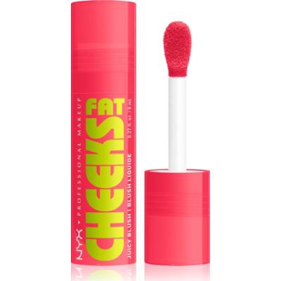 NYX Professional Makeup Fat Cheeks Juicy Blush róż w płynie odcień 06 Bouncin Berry 8 ml