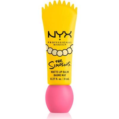 NYX Professional Makeup The Simpsons Smushy balsam do ust z matowym wykończeniem odcień Smarty Pink 8 ml