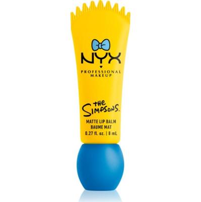 NYX Professional Makeup The Simpsons Smushy balsam do ust z matowym wykończeniem odcień Peekaboo Blue 8 ml