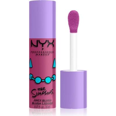 NYX Professional Makeup The Simpsons Fat Cheeks róż w płynie odcień Lavendar Sass 8 ml