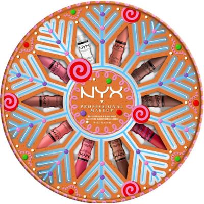 NYX Professional Makeup Gingerbaddie Land Butter Gloss zestaw upominkowy do ust