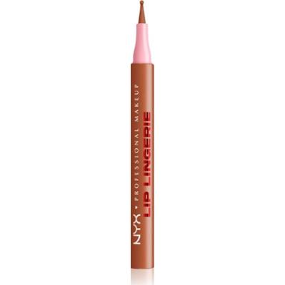 NYX Professional Makeup Lip Lingerie flamaster do ust dla długotrwałego efektu odcień 03 Barely There 1 ml