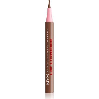 NYX Professional Makeup Lip Lingerie flamaster do ust dla długotrwałego efektu odcień 06 Up To No Good 1 ml