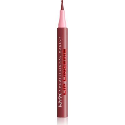 NYX Professional Makeup Lip Lingerie flamaster do ust dla długotrwałego efektu odcień 10 Up All Night 1 ml