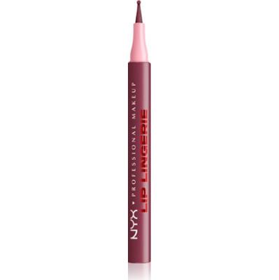 NYX Professional Makeup Lip Lingerie flamaster do ust dla długotrwałego efektu odcień 11 Hot & Heavy 1 ml