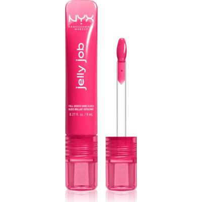 NYX Professional Makeup Jelly Job lśniący błyszczyk do ust z efektem powiększenia odcień Juicy Jelly 7.5 ml