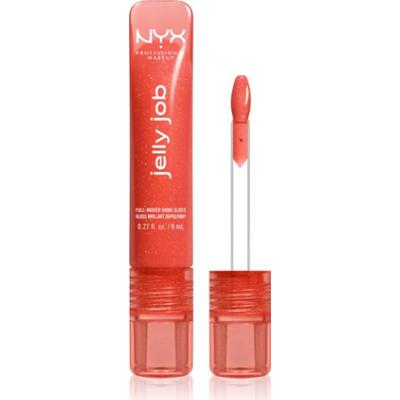 NYX Professional Makeup Jelly Job lśniący błyszczyk do ust z efektem powiększenia odcień Jelly Squeeze 7.5 ml