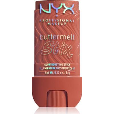 NYX Professional Makeup Buttermelt Glow Stix kredka rozświetlająca odcień 13 Left On Melt 5 g