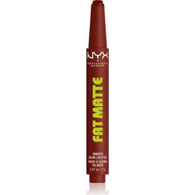 NYX Professional Makeup Fat Matte balsam do ust z efektem matującym Cocoa Cuddles 2 g
