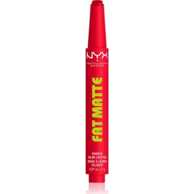NYX Professional Makeup Fat Matte balsam do ust z efektem matującym Fuzzy Flame 2 g
