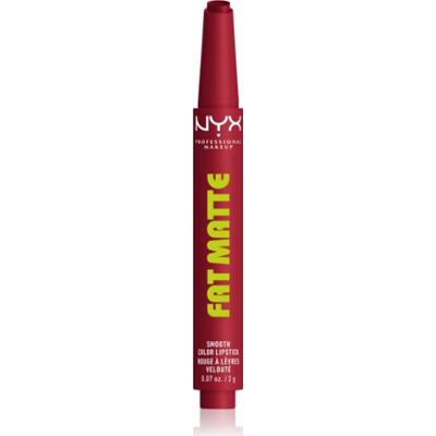 NYX Professional Makeup Fat Matte balsam do ust z efektem matującym Plushin' Plum 2 g