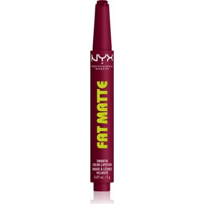NYX Professional Makeup Fat Matte balsam do ust z efektem matującym Berry Smooth 2 g