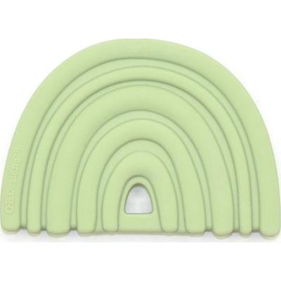O.B Designs Rainbow Teether gryzak Green 3m+ 1 szt.