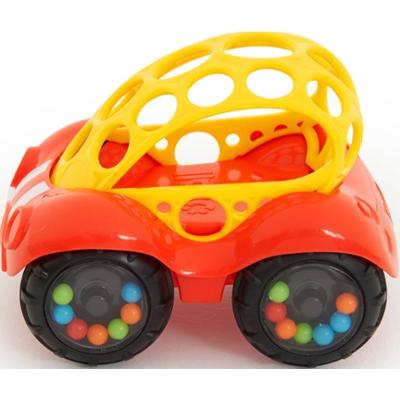 Oball Rattle & Roll samochodzik dla dzieci Red 3m+ 1 szt.