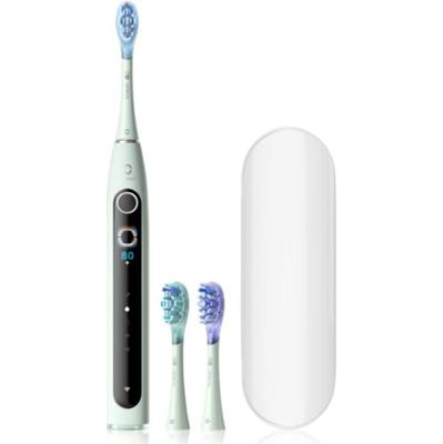 Oclean X Pro 20 Set szczoteczka soniczna + 2 zapasowe końcówki z etui podróżnym Green