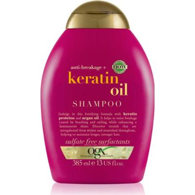 OGX Keratin Oil szampon wzmacniający z keratyną i olejkiem arganowym 385 ml