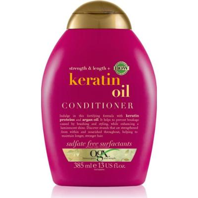 OGX Keratin Oil odżywka wzmacniająca z keratyną i olejkiem arganowym 385 ml
