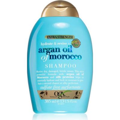 OGX Argan Oil Of Morocco Extra Strenght regeneracyjny szampon do włosów bardzo zniszczonych 385 ml