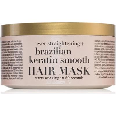 OGX Brazilian Keratin Smooth maseczka wygładzająca z keratyną 300 ml