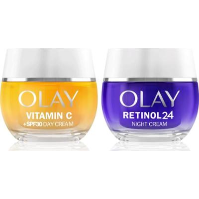 Olay Vitamin C Brighten & Glow zestaw intensywnie nawilżający