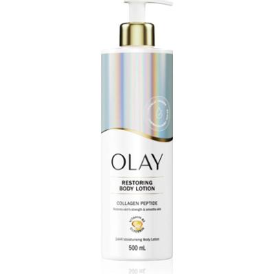 Olay Collagen Peptide Restoring Body Lotion nawilżające i ujędrniające mleczko do ciała 500 ml