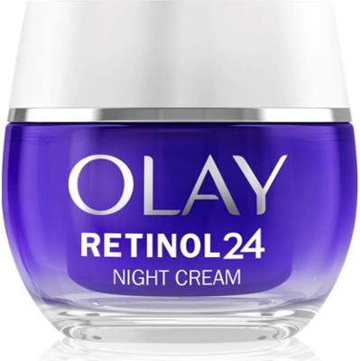 Olay Retinol 24 Night Cream nawilżający i odbudowujący krem na noc z witaminą E 50 ml