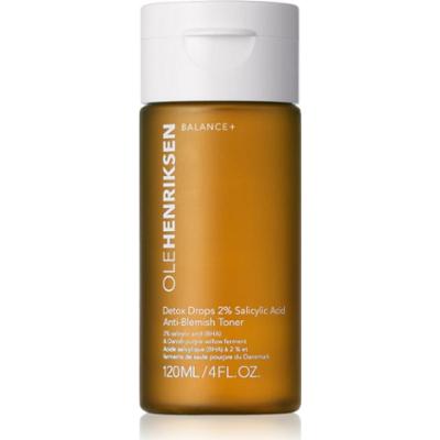 OLEHENRIKSEN Balance+ Detox Drops 2% Salicylic Acid Toner tonik do twarzy z kwasem salicylowym 120 ml