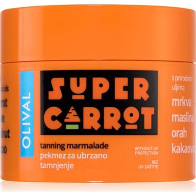 Olival SUPER Carrot Tanning Jam produkt przyspieszający i przedłużający opalanie baz filtra ochronnego 100 ml